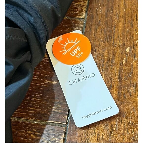 Charmo Womens One Piece Swimsuit Ruched Tummy Control High Cut Backless V Neck - Picture 5 of 6